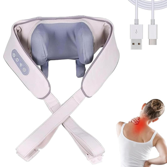 Generic cuello masaje inalámbrico con calor para aliviar tensión diaria.