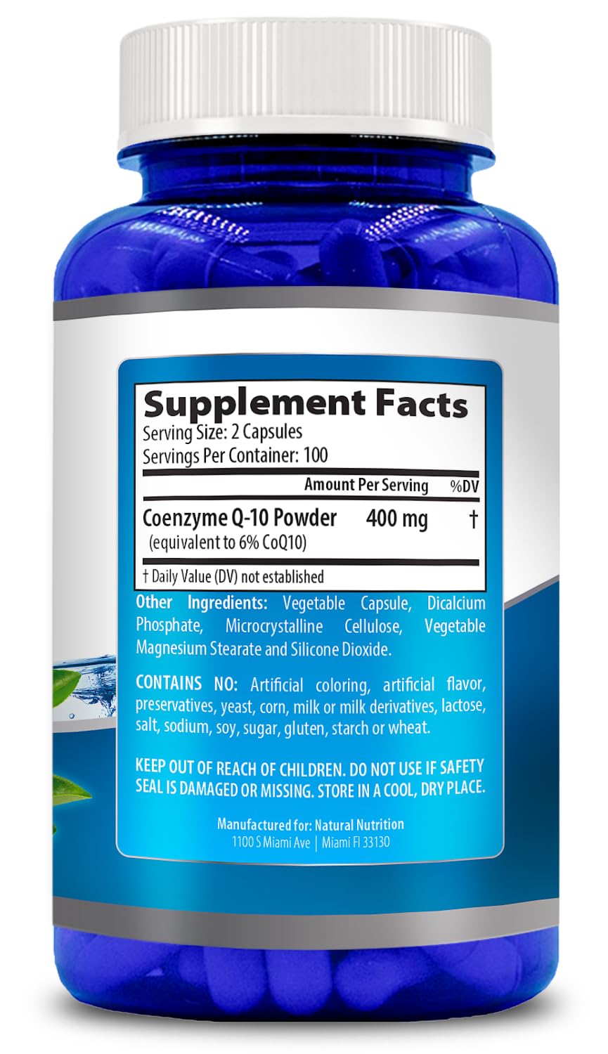 Generic etiqueta legible con información de 400mg y certificaciones