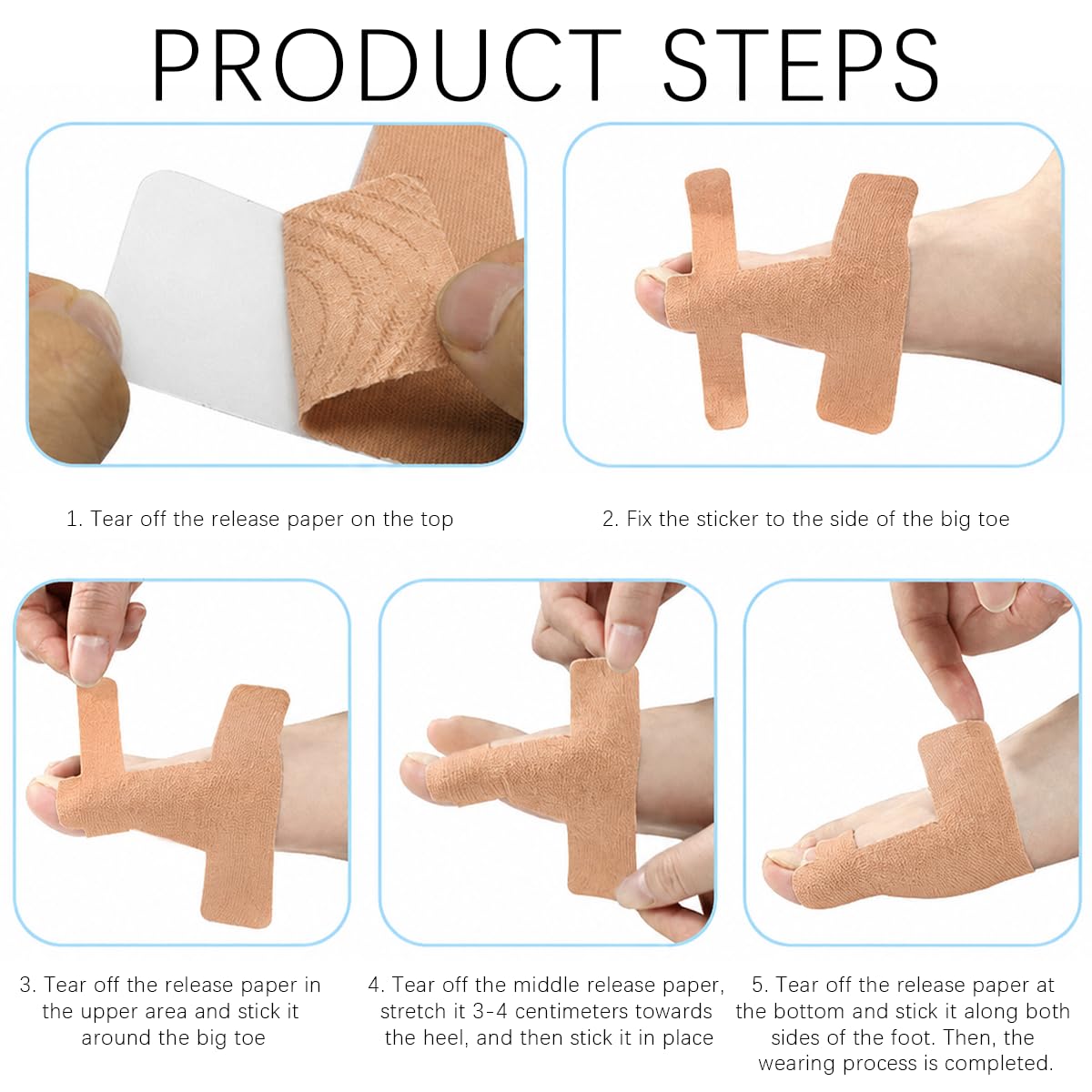 Generic etiqueta con instrucciones y composición para uso seguro y claro