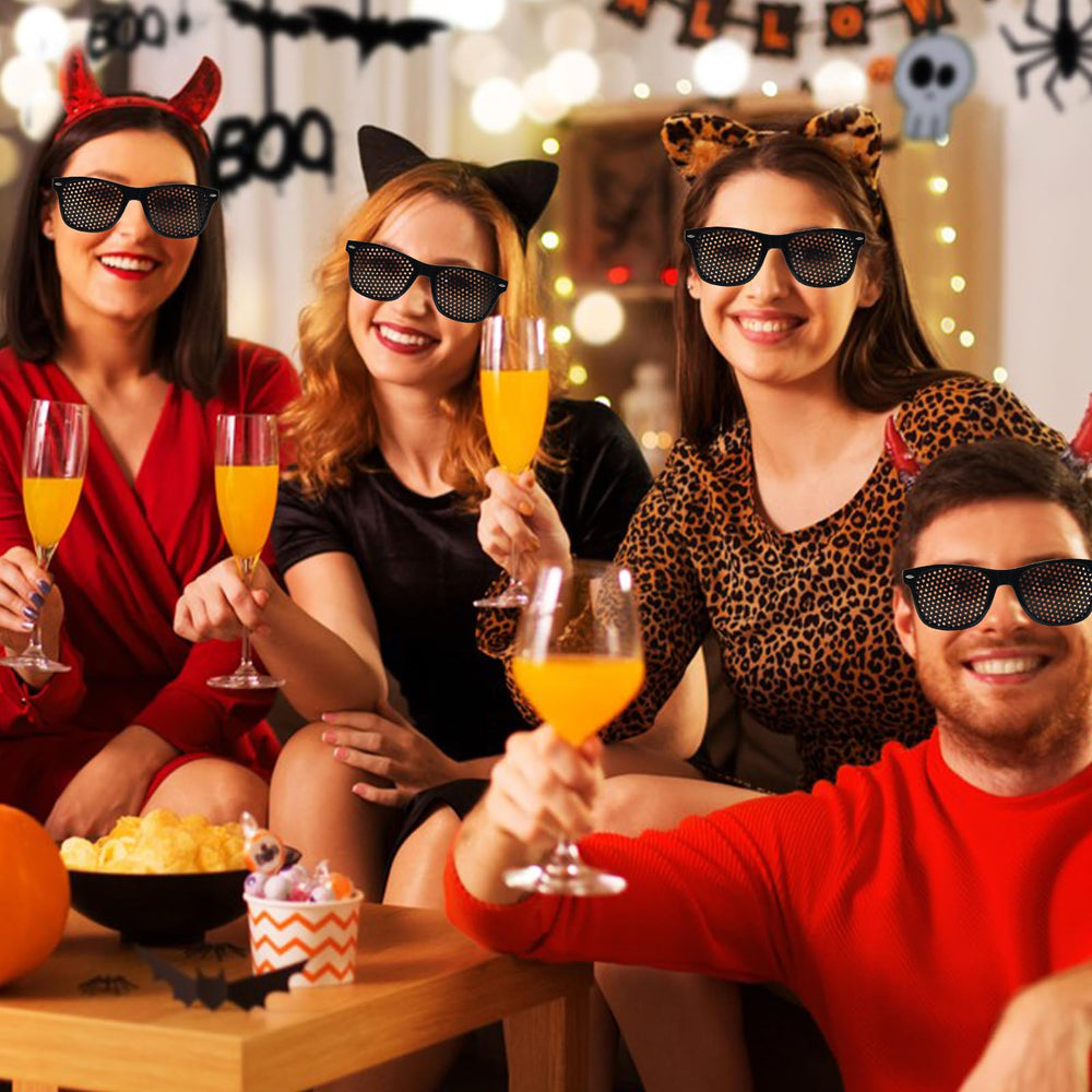 Generic gafas ajuste comparación tamaño con mano muestra portabilidad y fácil transporte