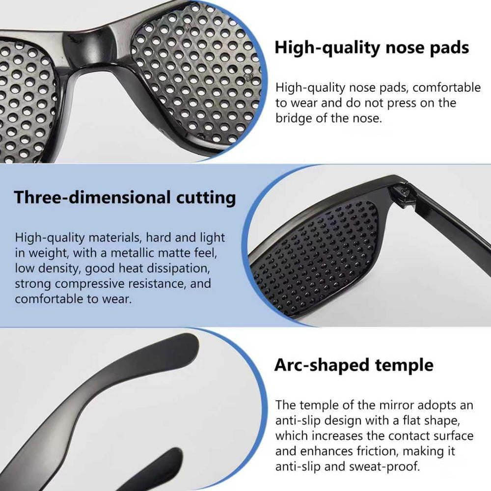 Generic gafas ajuste detalle del material del marco para uso prolongado cómodo