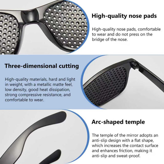 Generic gafas ajuste detalle del material del marco para uso prolongado cómodo