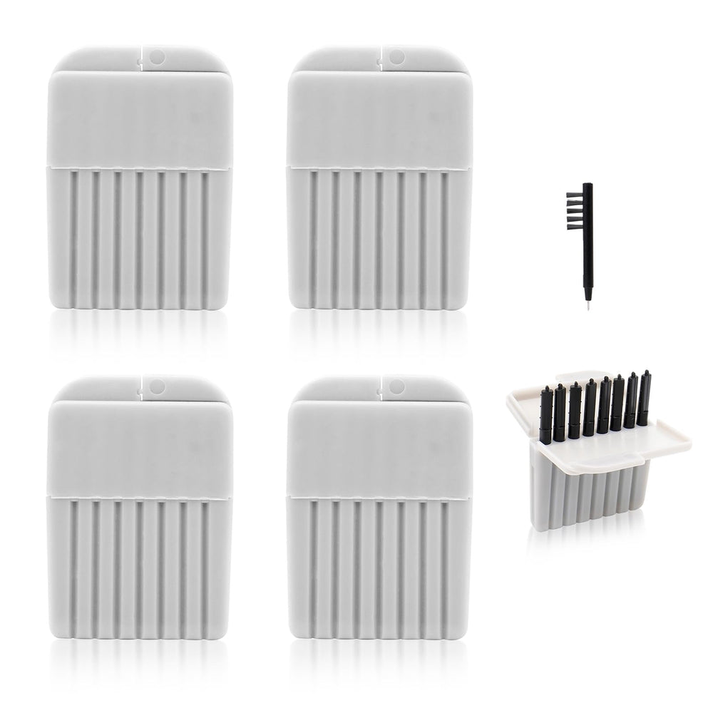 Generic kit completo con 4 paquetes y cepillo, mantenimiento práctico