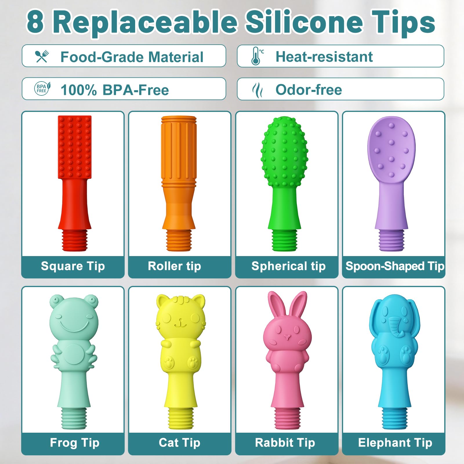 Generic mango vibratorio sostenido en mano, diseño ergonómico para uso fácil