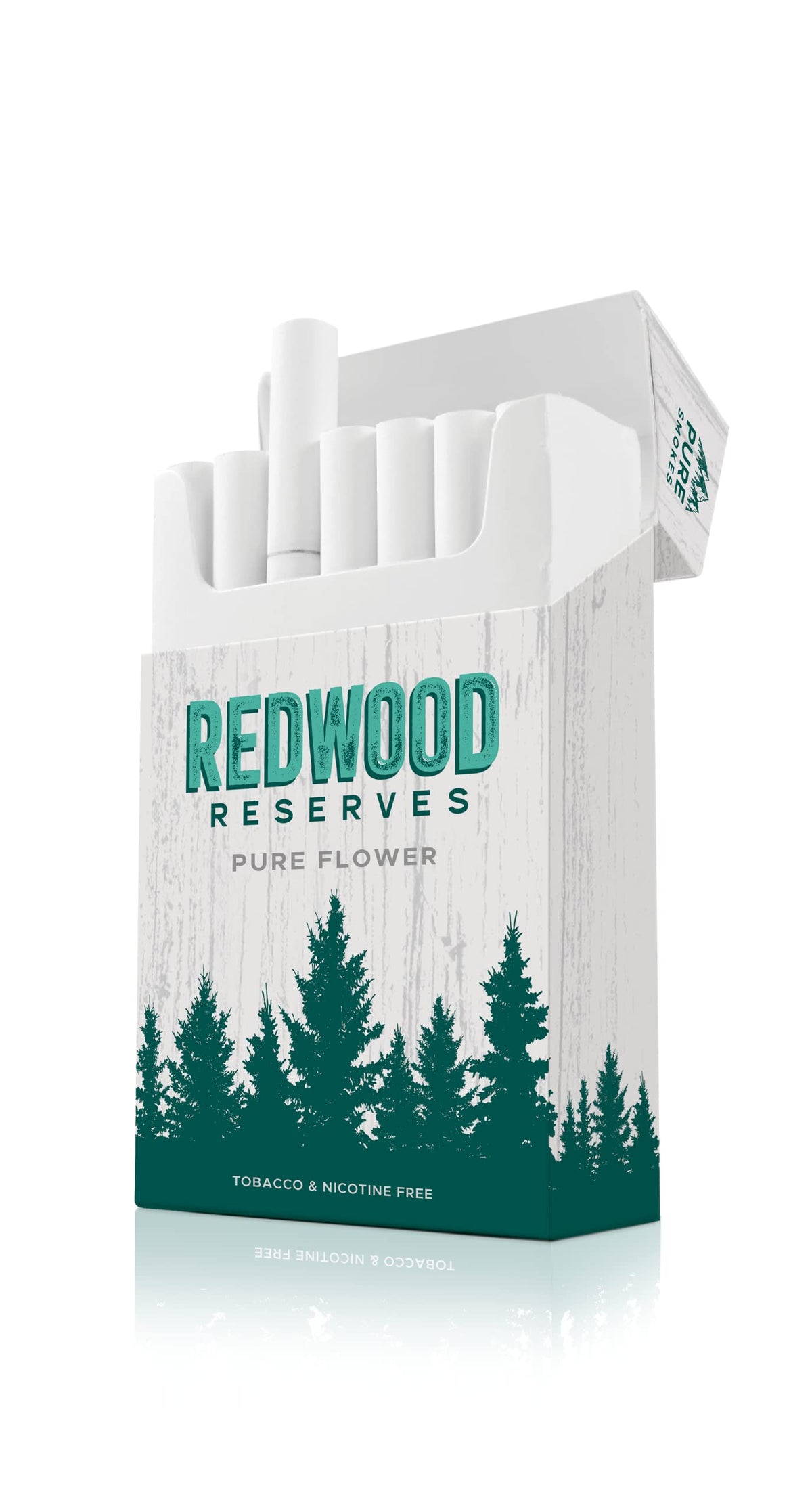 Generic paquete frontal mostrando 20 cigarrillos y beneficio de alternativa sin tabaco