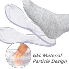 Generic primer plano de textura de gel mostrando amortiguación transpirable