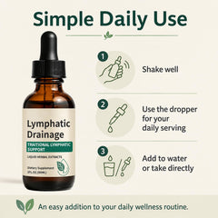 Generic presentación en caja de Lymphatic Drainage Drops para una entrega completa