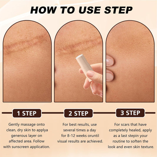 Generic scar stick detalle textura de superficie sólida, útil para masaje