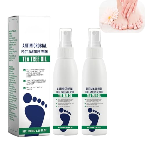 Generic spray para pies frontal mostrando el envase y frescura