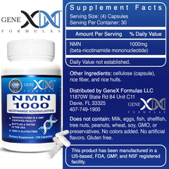 Genex Formulas cápsula en mano demostrando escala y facilidad de tragar