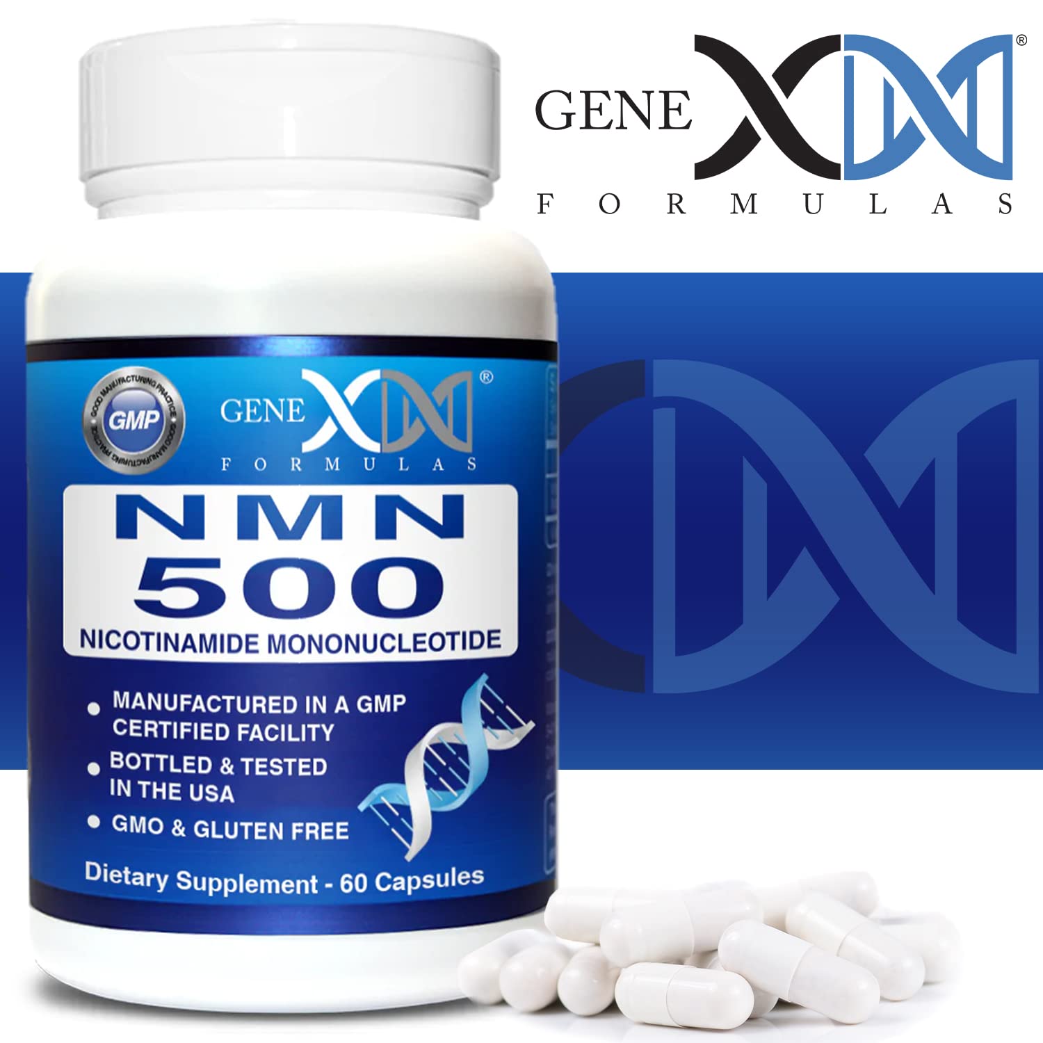 Genex Formulas certificado COA sobre mesa indicando pruebas independientes