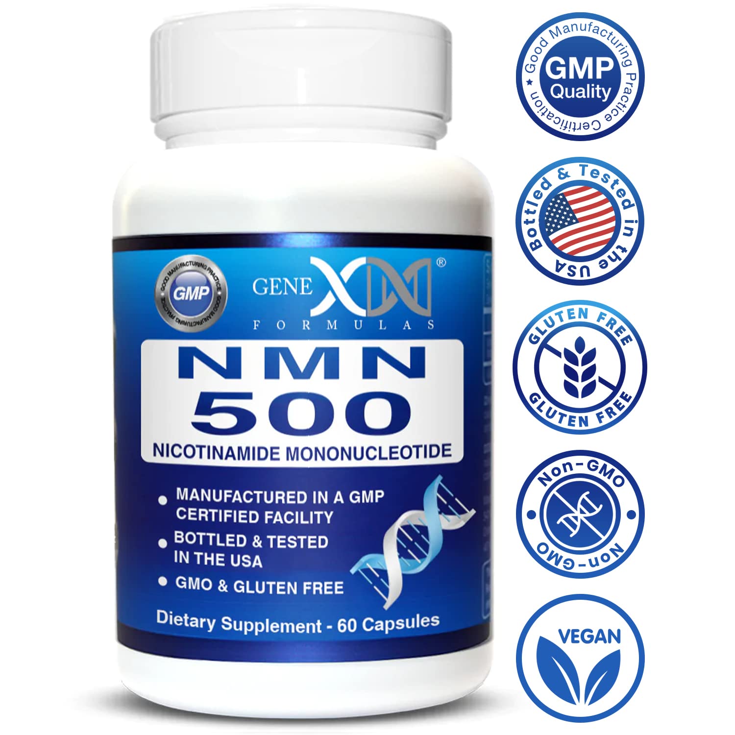 Genex Formulas cápsulas junto a rutina matutina para uso diario seguro