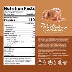 Genius Gourmet caja abierta con 10 unidades lista para almacenamiento rápido