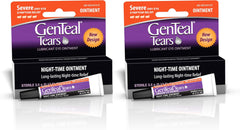 Genteal frente del paquete mostrando dos tubos y beneficio protección nocturna