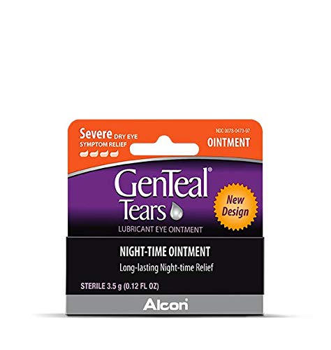 GenTeal textura cremosa en primer plano, muestra lubricación concentrada
