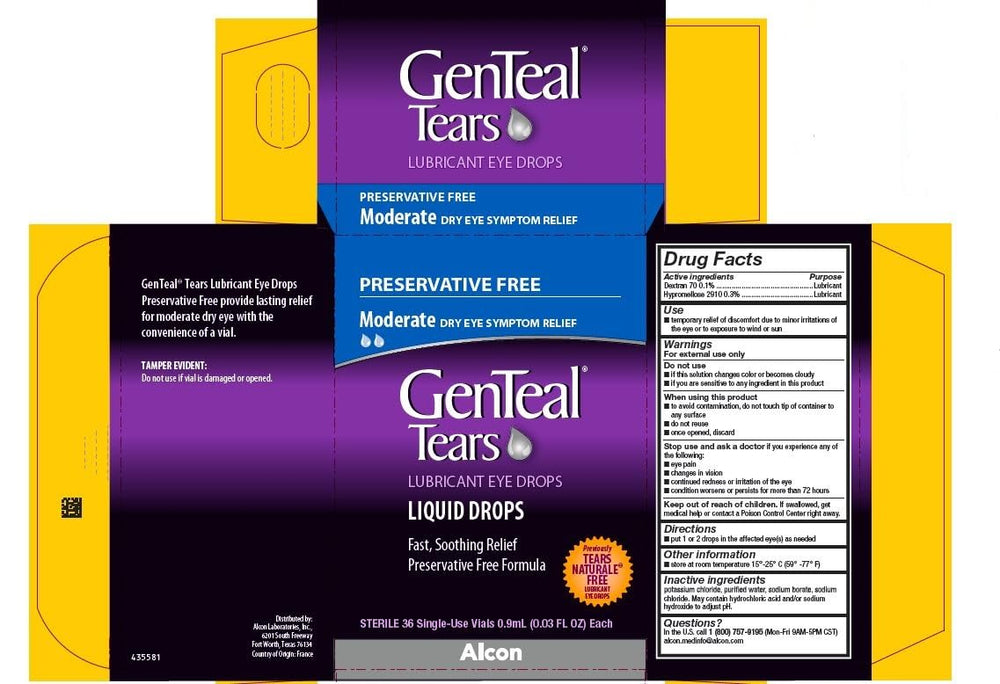 Empaque múltiple GenTeal 36 ct pack x3 con beneficio de suministro
