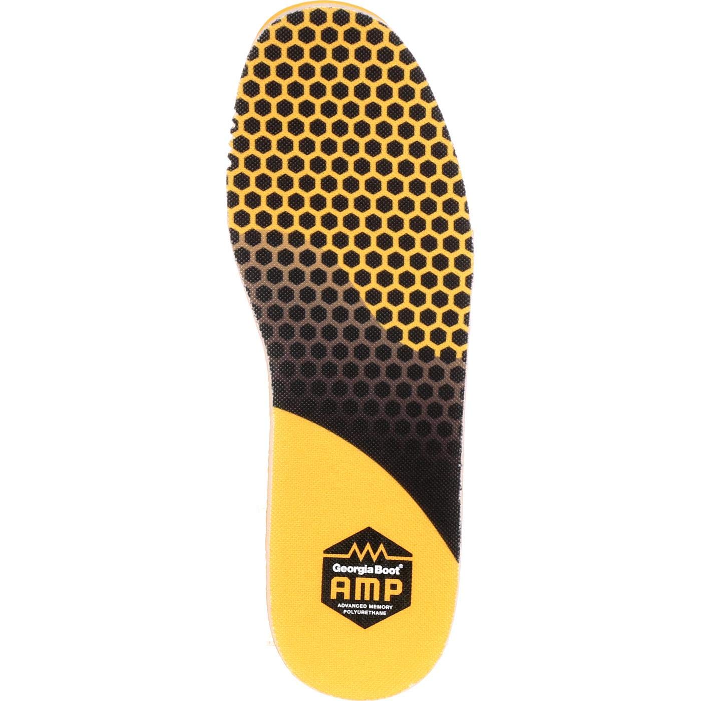 Georgia Boot AMP Insole etiqueta que indica reemplazo del estilo G9991