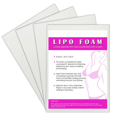 Gepoetry empaque frontal de 4 pack lipo foam mostrando protección compacta