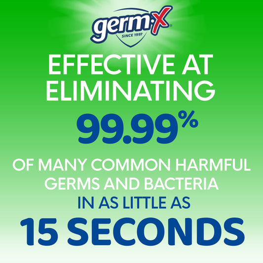 Germ-X textura de gel clara que hidrata sin dejar residuos