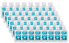Germ-X frente del envase mostrando tamaño portátil y diseño práctico