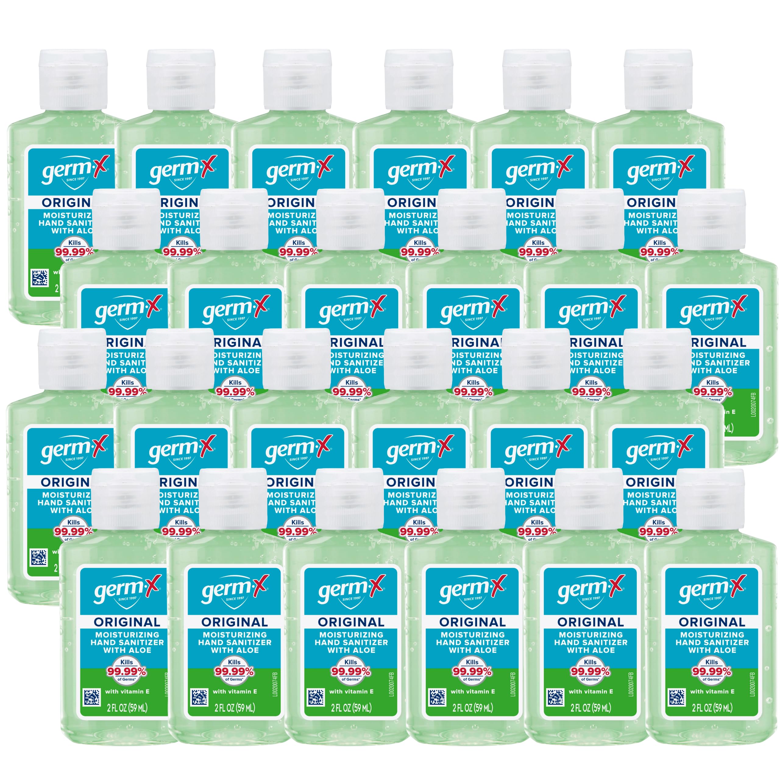 Germ-X botella frontal 2 fl oz, portátil y conveniente