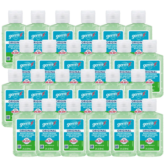 Germ-X botella frontal 2 fl oz, portátil y conveniente