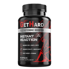 GETHARD frente del empaque mostrando el envase y beneficios visibles