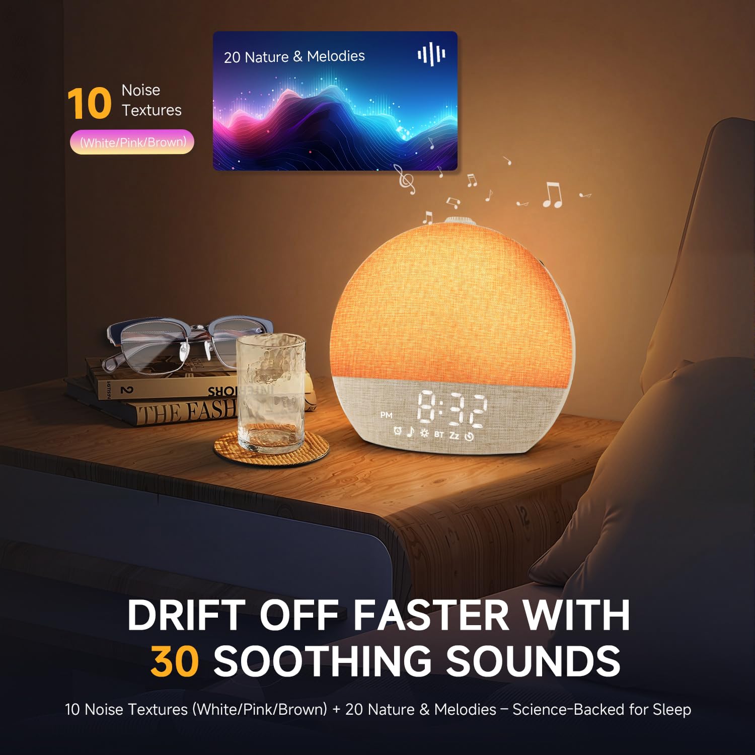 Geuuap altavoz Bluetooth reproduciendo música con audio claro