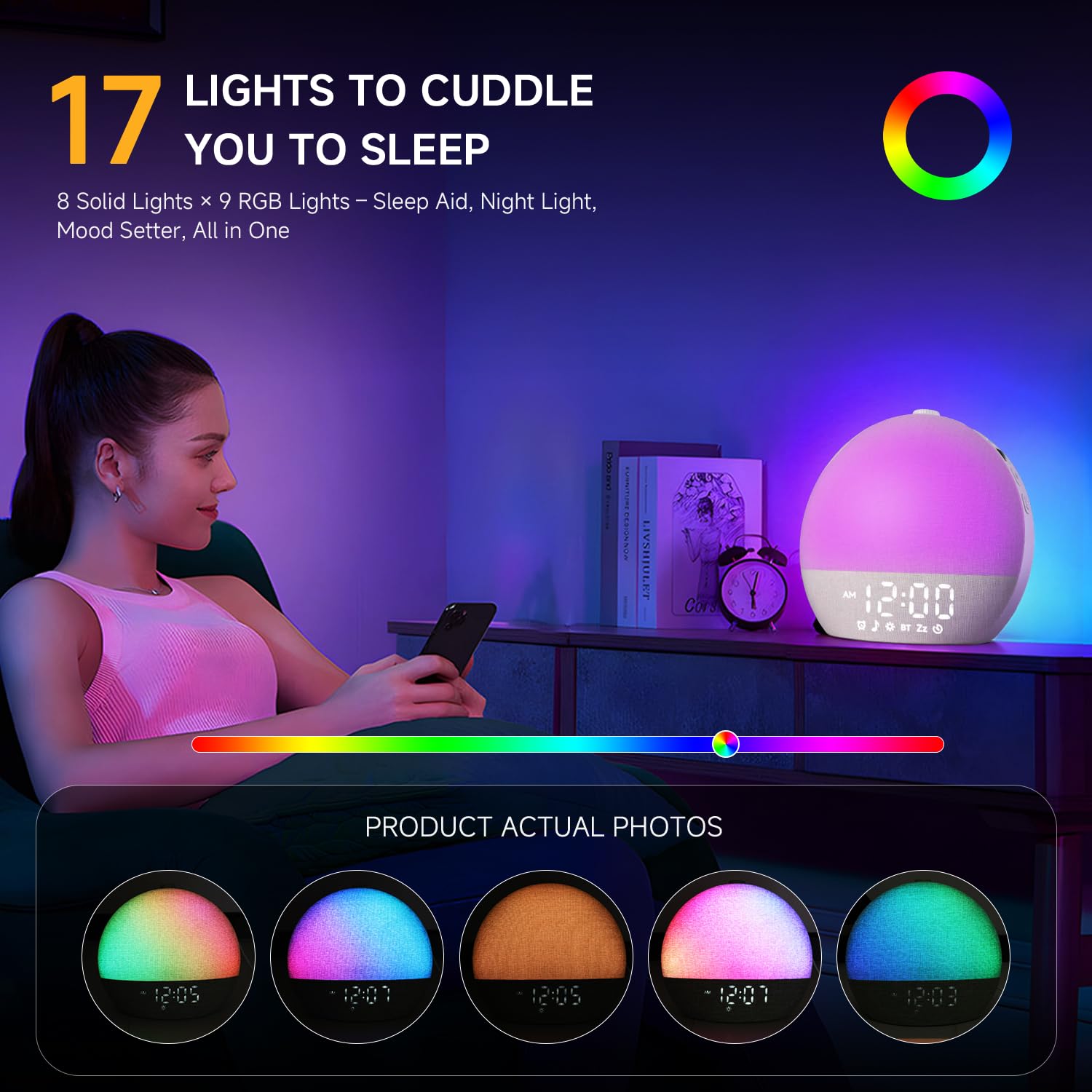 Geuuap puesta en escena en dormitorio creando ambiente para dormir mejor
