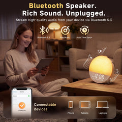 Geuuap mostrando emparejamiento Bluetooth 5.3 para reproducir música sin cables