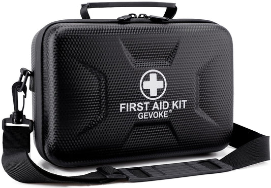 Gevoke vista frontal estuche negro robusto y accesible