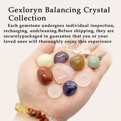 Gexloryn pulsera del set mostrada frontalmente, complemento portátil