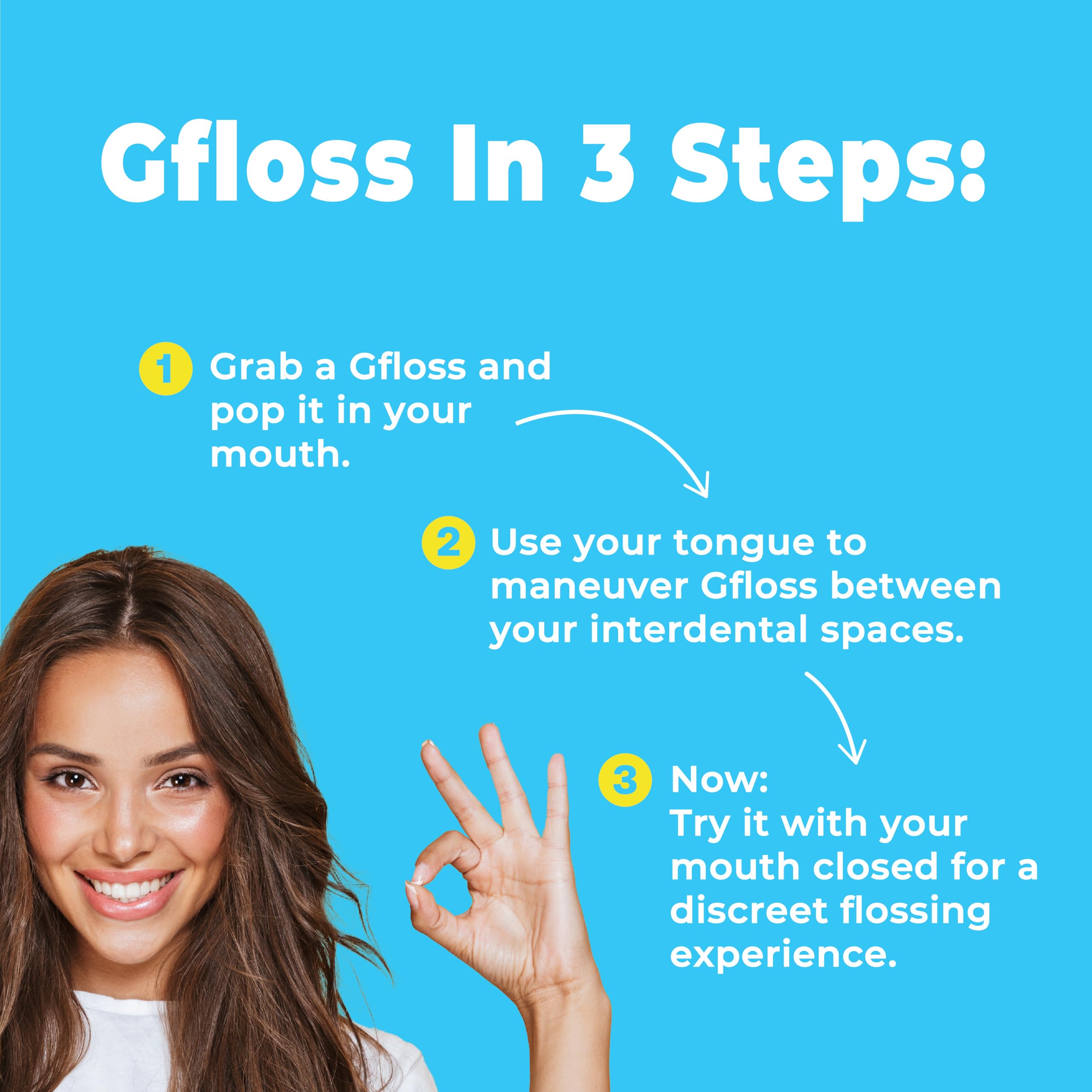 Gfloss muestra tamaño comparado con moneda para referencia de escala