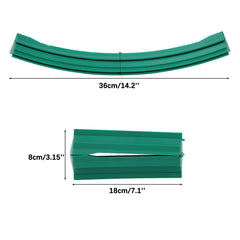 GHERPTE textura de ABS resistente mostrando durabilidad y fácil limpieza