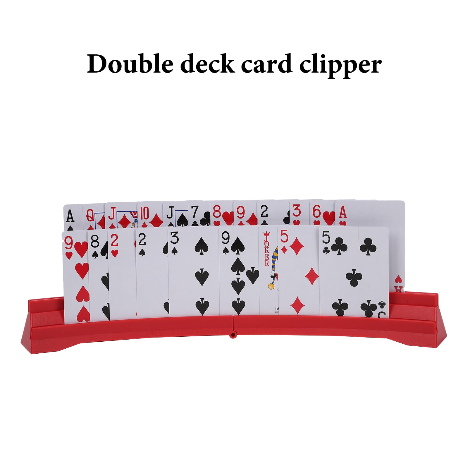 GHERPTE portacartas en uso sobre mesa familiar facilitando el juego