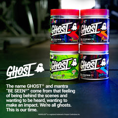 GHOST estilo de vida en gimnasio ilustrando rendimiento y confianza