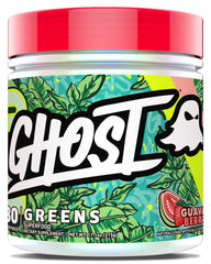 GHOST envase frontal Guava Berry mostrando la marca y beneficios activos