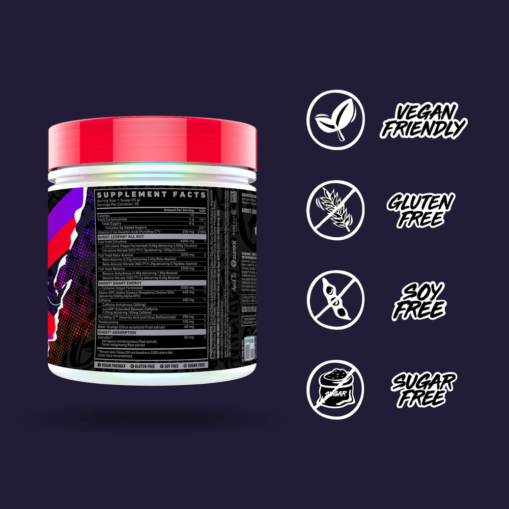 GHOST vaso con bebida preparada demostrando mezcla homogénea y energía lista para entrenar