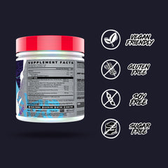 Envase GHOST Size abierto con scoop para rellenar batidos y preparar servicio