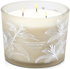 GIFTAWAY vela frontal en vaso gris elegante y decorativo
