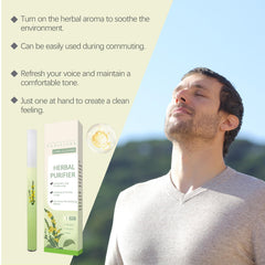 GIGAHEAL difusor en mano durante un viaje ofrece alivio respiratorio inmediato y portabilidad