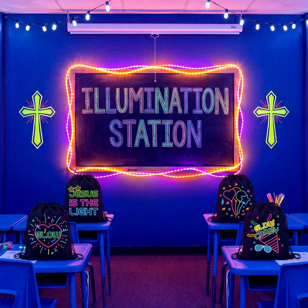 Gilprop diseños tema iluminación con neón, atractivo visual claro