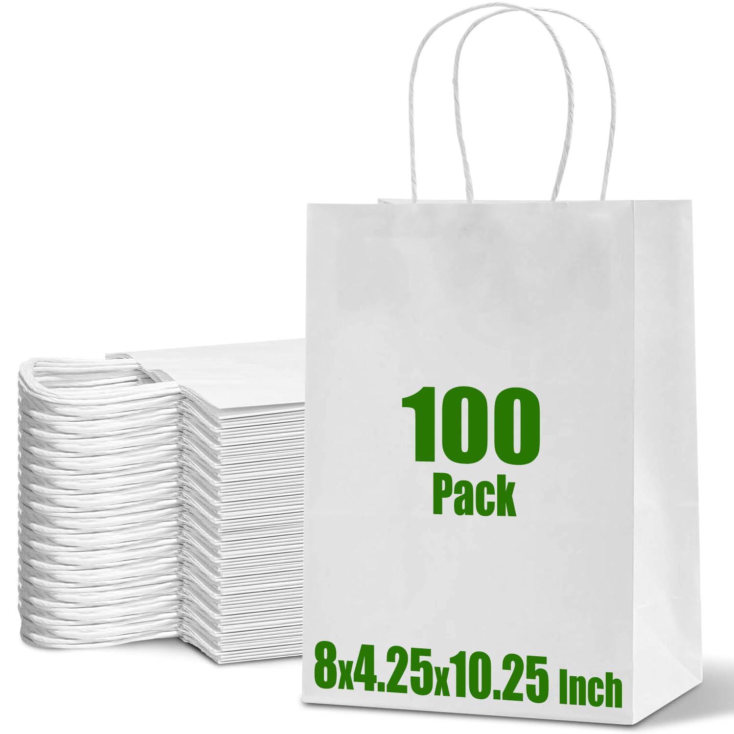Ginkgo bolsa frontal mostrando diseño blanco limpio y presentación profesional