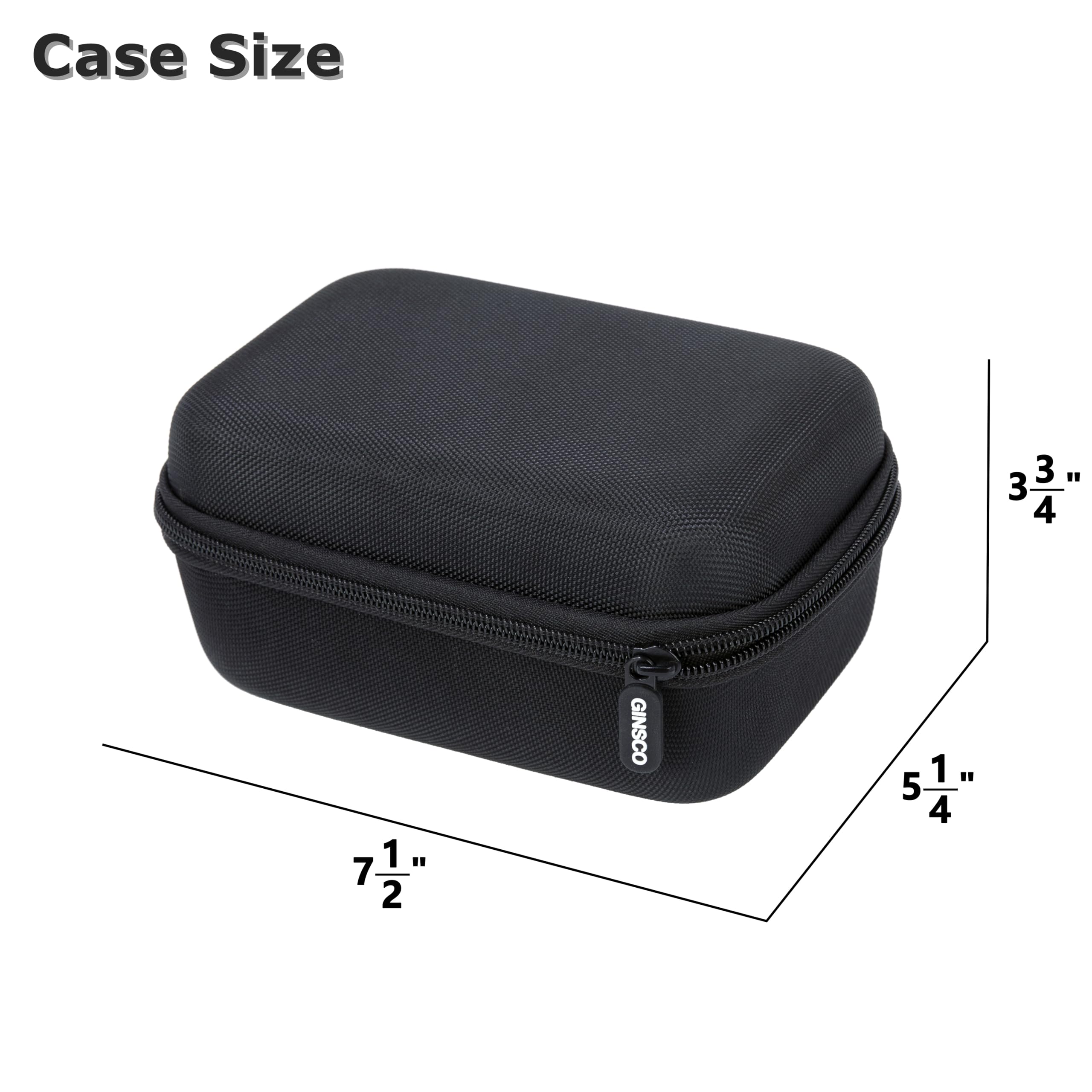 Ginsco funda dentro de maleta ilustrando uso en viajes y protección