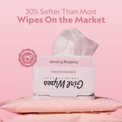 GIRLWIPES paquete dentro de un bolso para frescura en movimiento