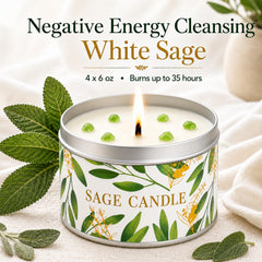 Gisly vela encendida con mecha de algodón para quemado estable