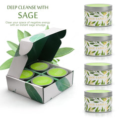 Gisly set de velas sobre mesa de centro aporta ambiente relajante
