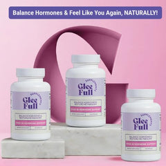 GLEEFULL SUPPS close-up de cápsulas para apreciar textura y facilidad de ingesta