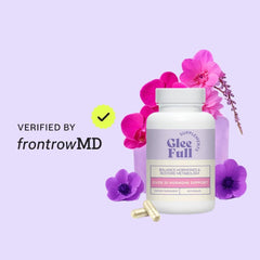 GLEEFULL SUPPS etiqueta nutricional en primer plano para verificar ingredientes