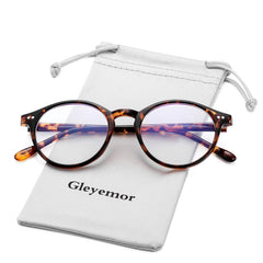Gleyemor gafas frontales carey mostrando estilo retro y comodidad